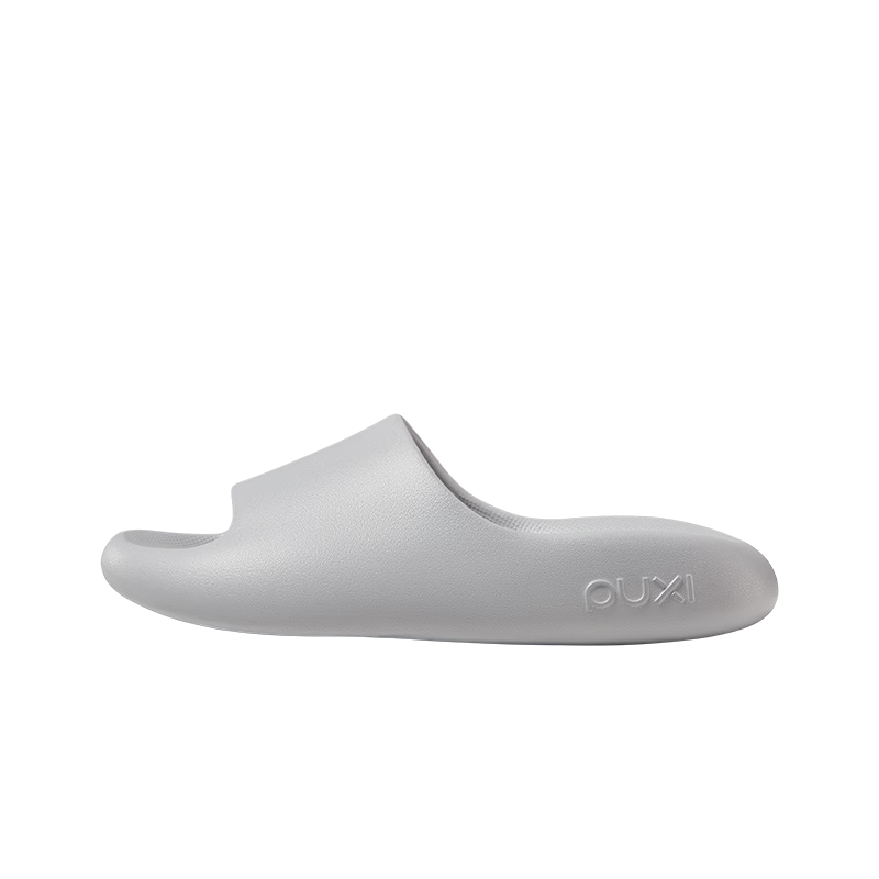 Poxi Soft Cake Slippers for Women, Thick-Soled Squishy Feel Indoor Non-Slip Slippers for Men, Misty Gray, Size 40-41
