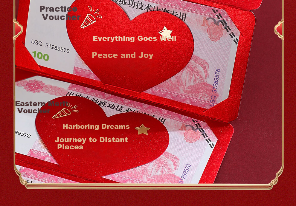 Ruowei Creative 2026 Year of the Horse Foldable Red Envelope Lucky Money Packet New Year Cash Gift Bag 9