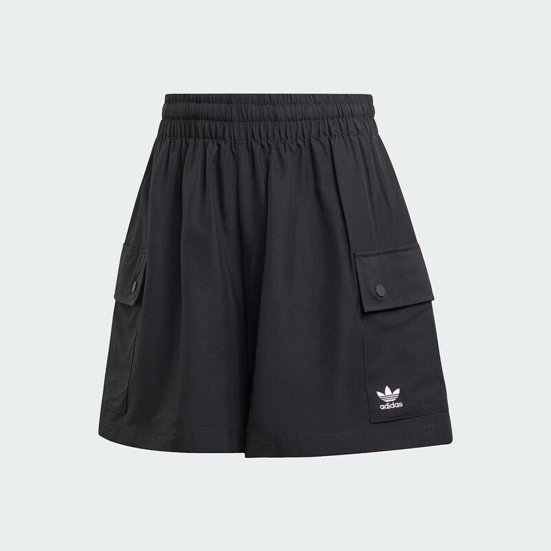 Adidas Originals Women's ESS C Shorts Woven Shorts JD1514 Black S 5