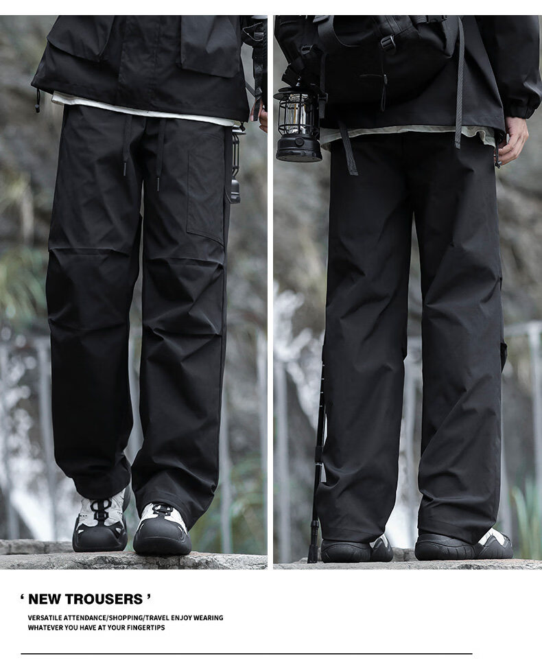 JEEP Men's Waterproof Tactical Cargo Pants Outdoor Hiking Sports Pants Military Green XL 2