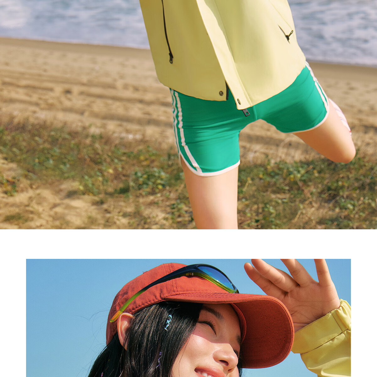 Camel Mountain and Sea Jacket Unisex Windproof Casual Sports Outdoor Hiking Coat Spring Autumn M13CA6V040 22