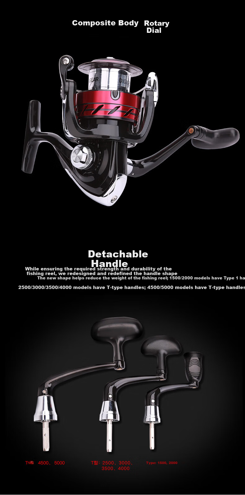 DAIWA SWEEPFIRE 2500 Spinning Reel 3
