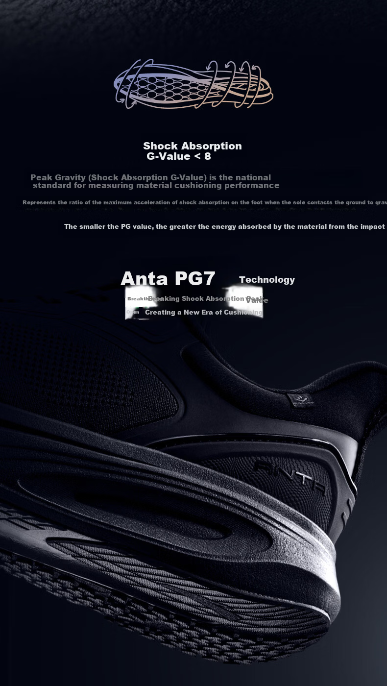Anta Shenxing 14 | [Fan Zhendong Edition] Shock Absorption Men's Fitness Commuter Winter Sports Shoes 112617711 2