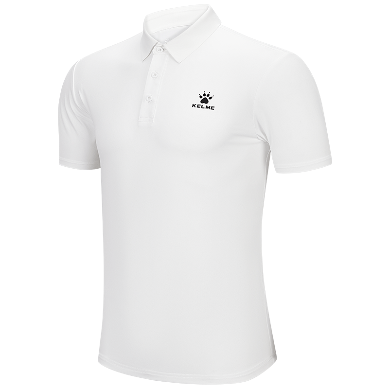 KELME Men's Summer Sports Polo Shirt Quick-Dry Fitness Collared T-Shirt Commuter Top