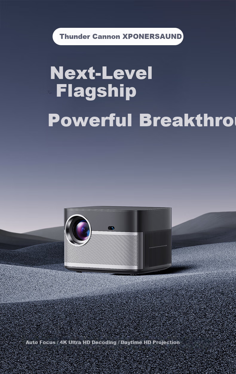 Hongtianpao G86W Projector Home Use Smart Home Theater Projector (TOF Laser Auto Focus 2+32GB Large Memory Daytime HD Direct Projection) 2