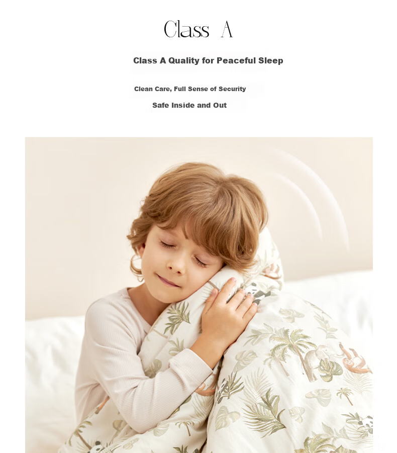 YEEHOO 100% Australian Imported Wool Quilt Baby and Child A-Class Fluffy Warm Autumn Winter Quilt Core 120*150cm 10