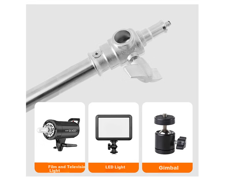 Godox SL/LA Series LED Photography Light Stand Portable Studio Light Fill Light Outdoor Shooting Light Video Live Triangle Large Dual-Purpose Top Crossbar Light Stand 4