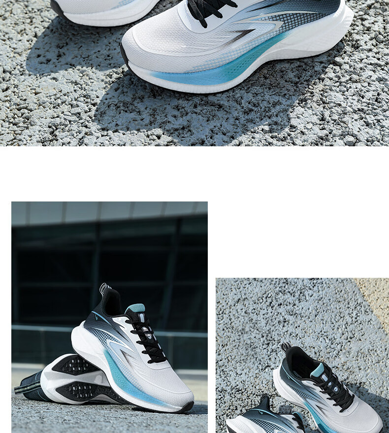 Warrior Men's Sports Shoes 2026 Summer New Breathable Casual Running Shoes for Men 5593 White Yellow Orange Size 39 27