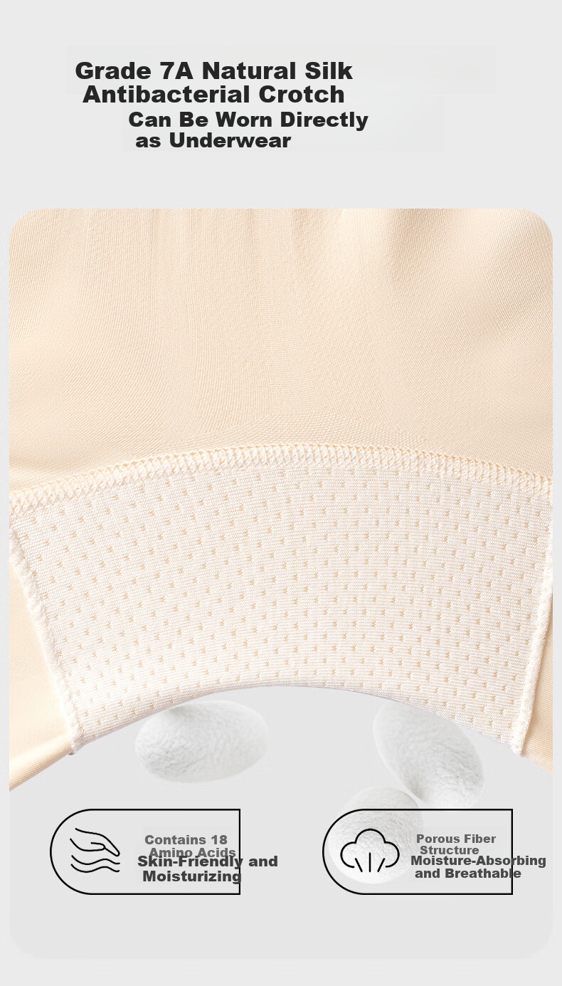Ziyouxi High Waist Tummy Control Seamless Shaping Hip Lift Safety Shorts Postpartum Waist Slimming Underwear 4