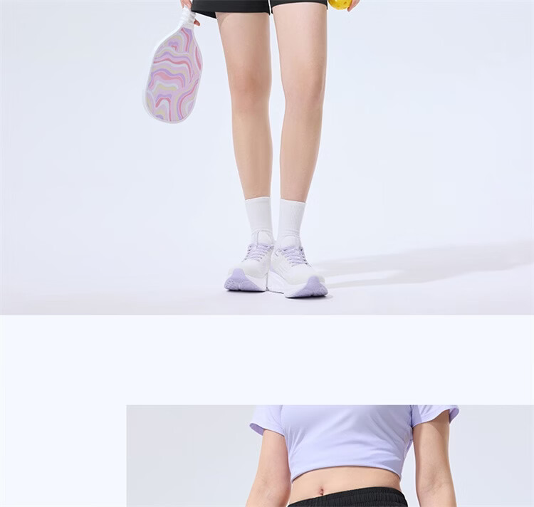 Xtep Women's Summer Breathable Moisture-Wicking Quick-Dry Running Fitness Outdoor Training Cooling Sports Shorts 17