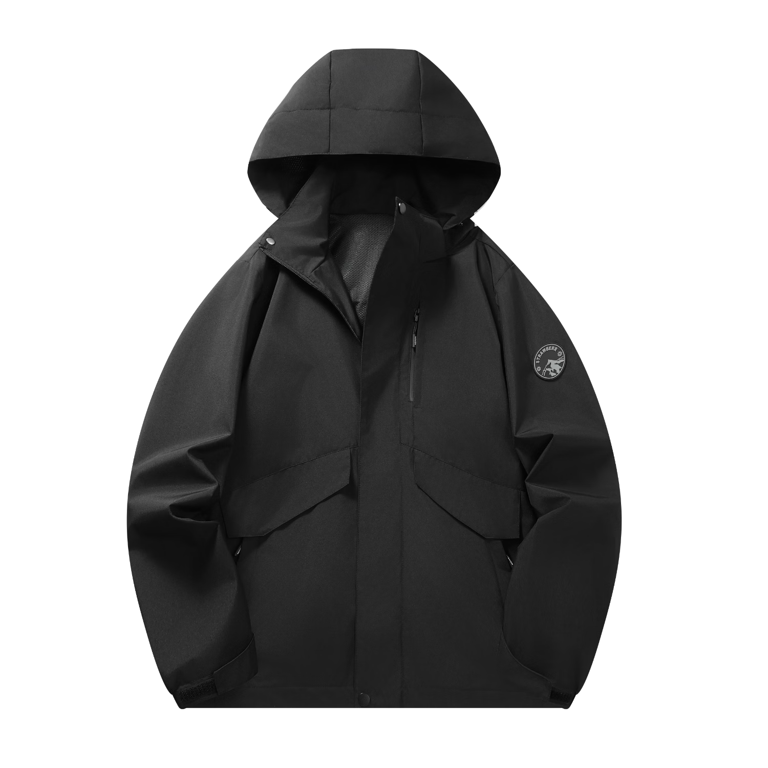 Baleno 2026 New Women's Outdoor Jacket Spring Autumn Winter Windproof Waterproof Hooded Coat Versatile Travel Top