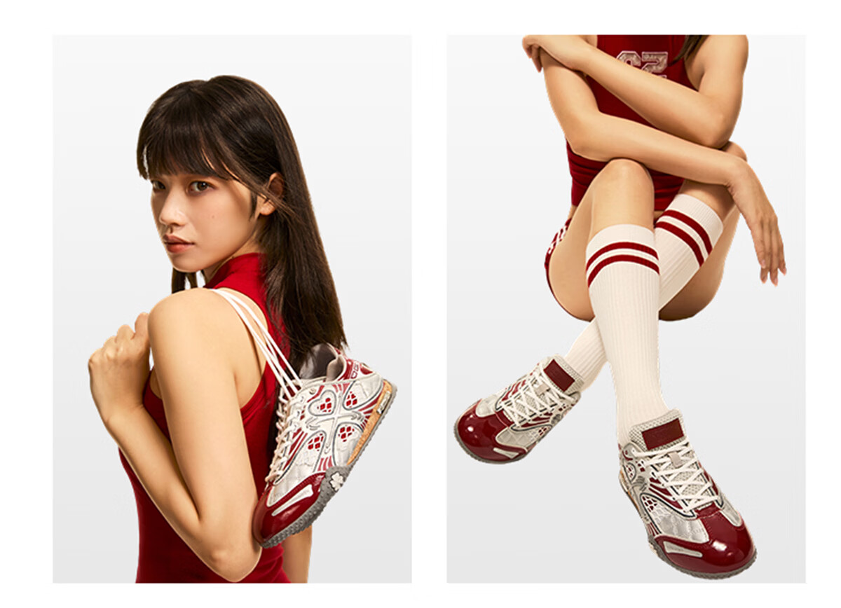 ON MAX Celebrity Edition Four-Leaf Clover Training Shoes Slip-On Casual Sneakers Unisex Spring Summer New Red Size 35 6