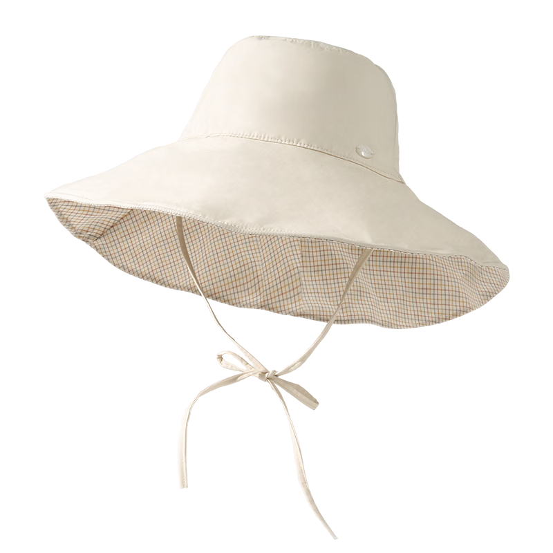 CACUSS Women's Sun Hat Spring Summer Wide Brim Reversible Outdoor UV Protection Bucket Hat Mig