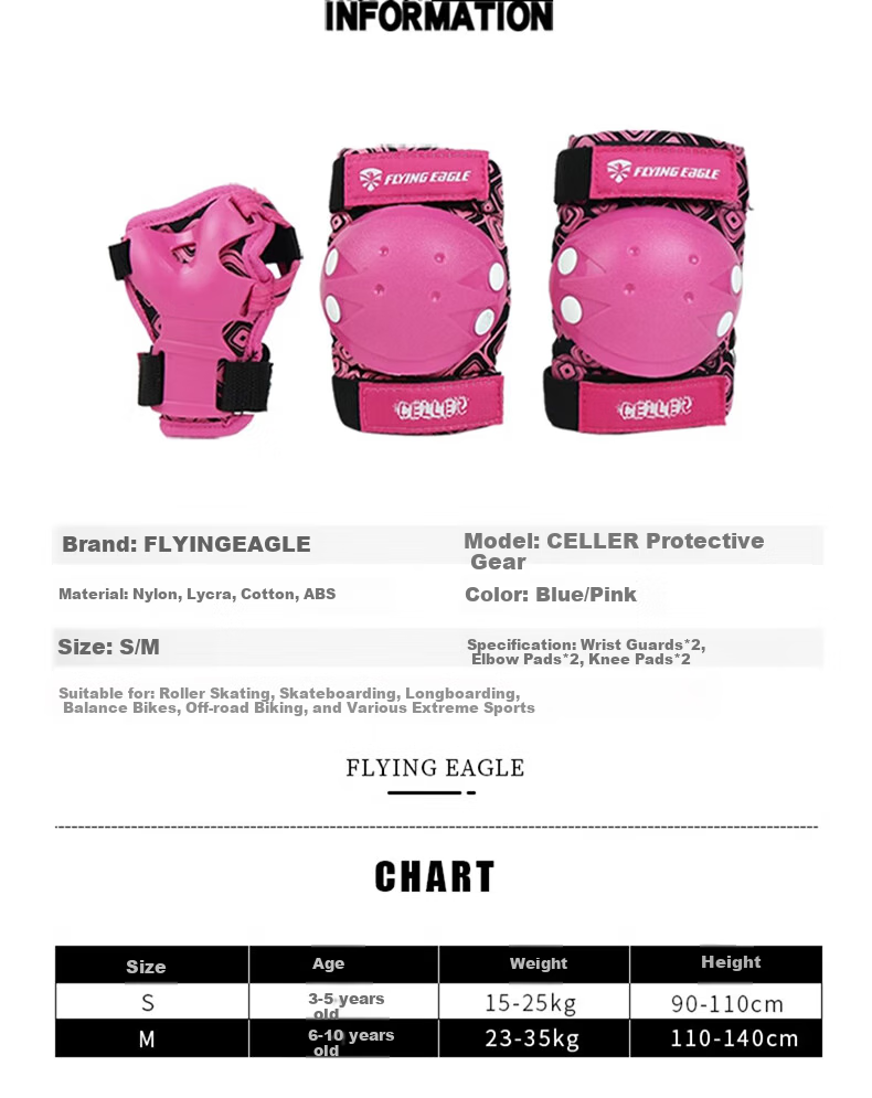 Feiying Kids Roller Skating Protective Gear Helmet Set - Safety Pads for Ice Skating, Skateboarding, Skiing, Balance Bikes, and Bicycles 17