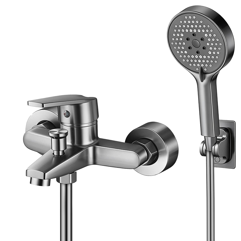 Jingshi Weideng Shower Faucet Set Bathroom Home Triple Boosting Mixer Valve Integrated Tap QX