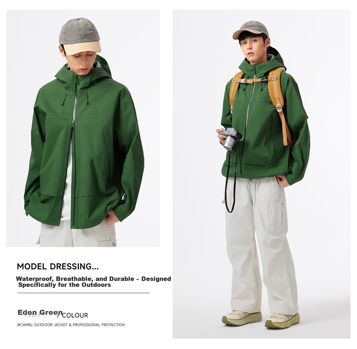 CAMEL (CAMEL) [Toray DX] King Kai Armor ULTRA 3L Hard Shell Single Jacket Series PRO Waterproof Men's B275 Jacket 26