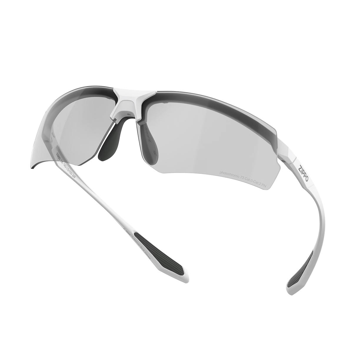 ZIPPO American Sports Sunglasses, Photochromic Marathon Running Day And Night Dual-Use Windproof Protective Eyewear for Cycling 24305C2-73