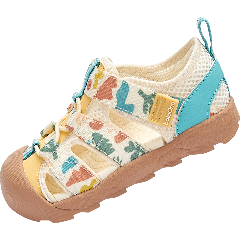 BALABALA Children's Walking Shoes, Boys And Girls Sandals, 2026 Summer New Style Sneakers, Closed-Toe Anti-Collision, Dual-Wear Water And Land, Non-Slip