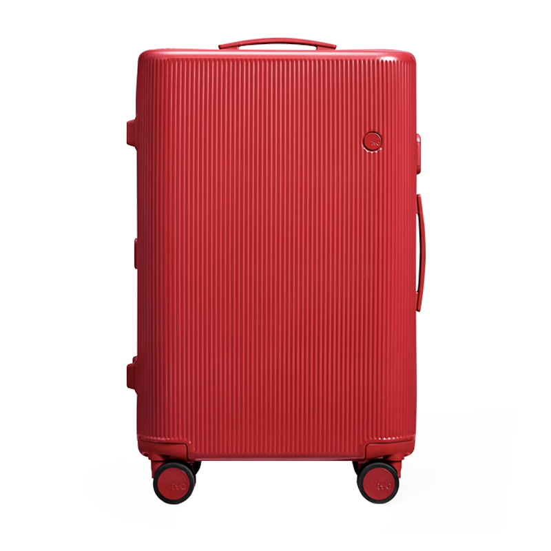 ITO "Marriage Box" Pistachio 2, Lucky Red, 20-Inch, Suitcase, Carry-On Luggage, Travel Case with Wheels