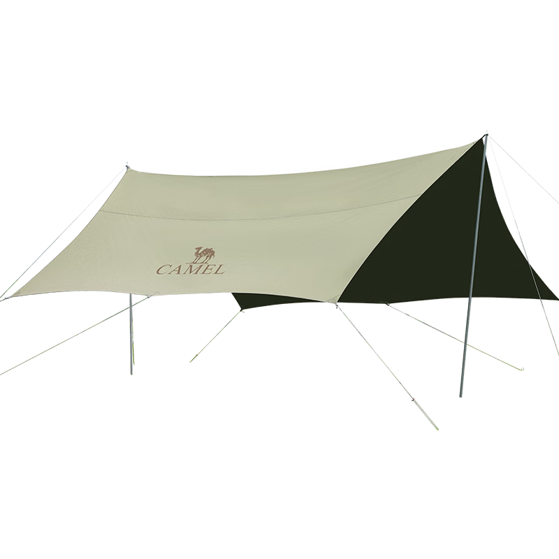 CAMEL Outdoor Titanium Black Coated Canopy Tent Camping Sunshade Rainproof Shelter Equipment 133CA6B015