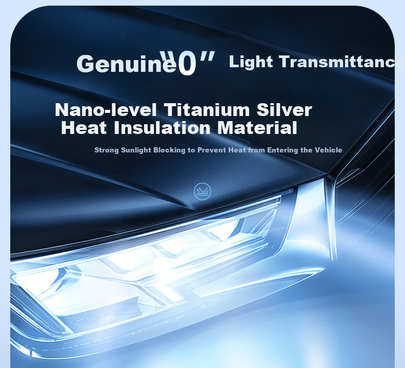 XINSHENGLING Car Sunshade Front Windshield Sun Protection Heat Insulation for Trumpchi GS3/GS4/GS8, Shadow Leopard Cool M8/M6, E8/9, Xiangwang S9S7 13