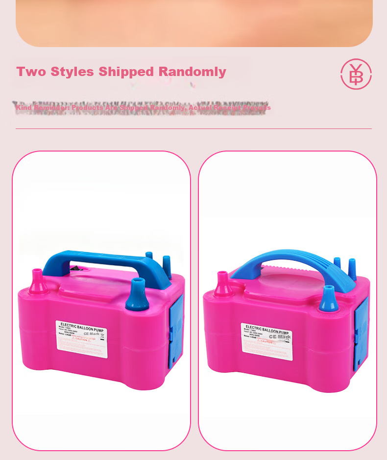 Bingyou Electric Balloon Inflator Pump Air Compressor Automatic Balloon Pump Inflating Machine 8