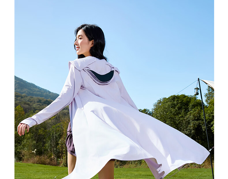 361° Women's Long Sun Protection Jacket Spring Summer Cooling UPF200+ UV Protection Outdoor Breathable Coat 662624601-3 35