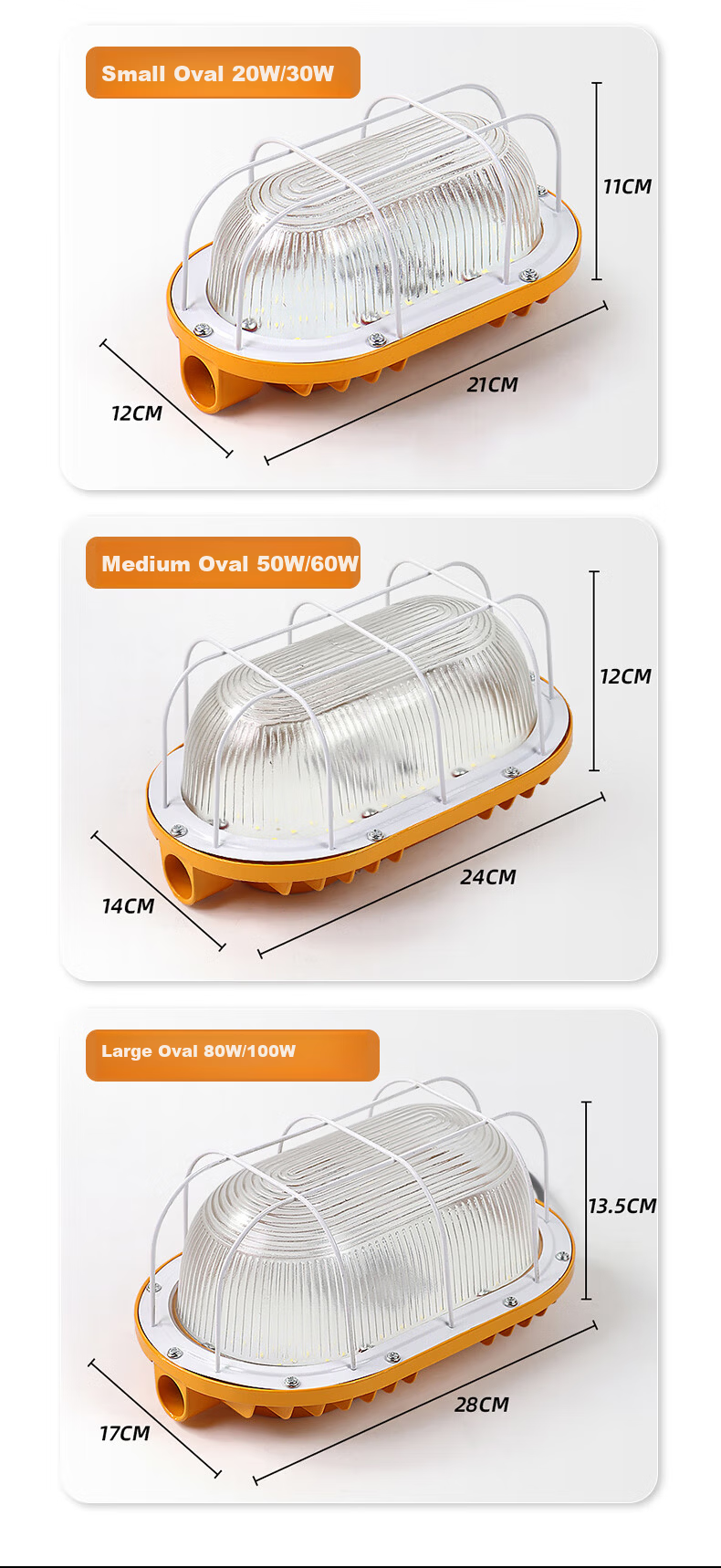 Shenfang LED Explosion-Proof Light Workshop Warehouse Explosion-Proof Lighting Industrial Factory Ship Chemical Enterprise Safety Light 50W 4