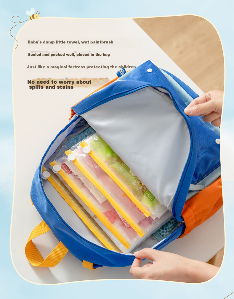 Easy Your Home Clothes Storage Bag Moisture-Proof Sealed Bag Luggage Organizer Bag Children's Underwear Storage Bag 6