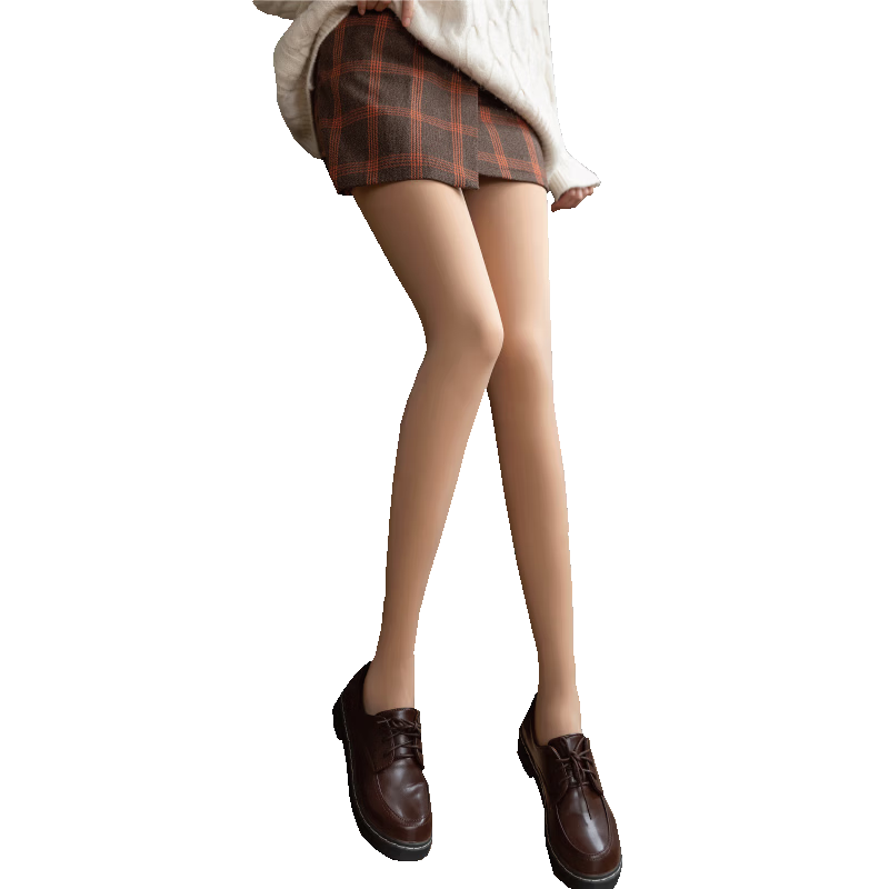 Avandy Bare Leg Magic Spring Autumn Nude Feeling Stockings Natural Skin Tone Leggings Warm Fleece Thickened Anti-Snag