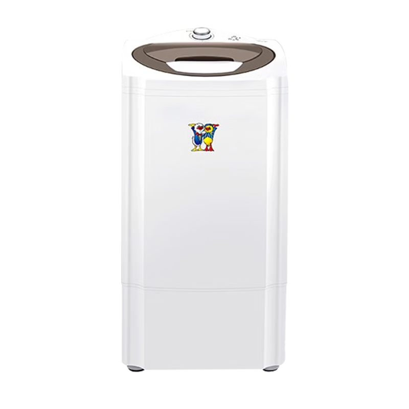 Little Duck Brand Trendy Home Appliance 6kg Large Capacity Powerful Spin Dryer Semi-Automatic Spin Drying Tub for Dormitory and Rental Use