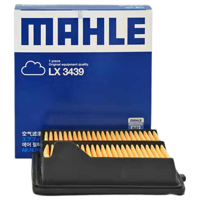 MAHLE Air Filter Element Cleaner Air Filter LX3439 (For Fengfan 1.5/Fit 1.3/1.5, 2008-2013)