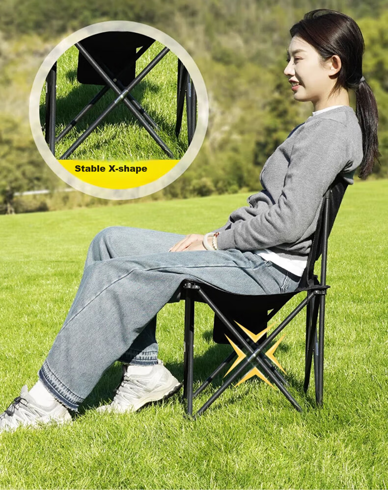 Gosoo Camping Gear Full Set Outdoor Folding Table and Chairs Portable Picnic Roll-Up Table One Table Four Chairs 4
