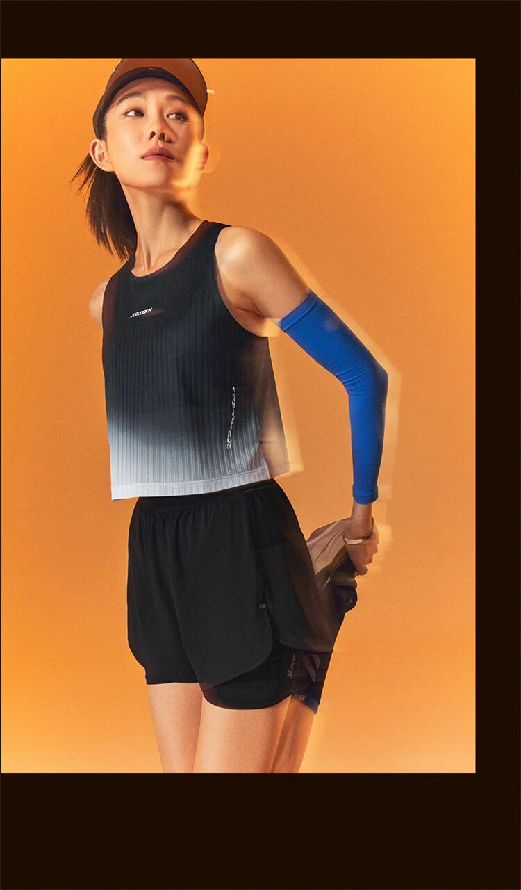 XTEP 2000KM PRO Women's Quick-Dry Vest Sports Sweat-Absorbing Breathable Running Outdoor Training 17