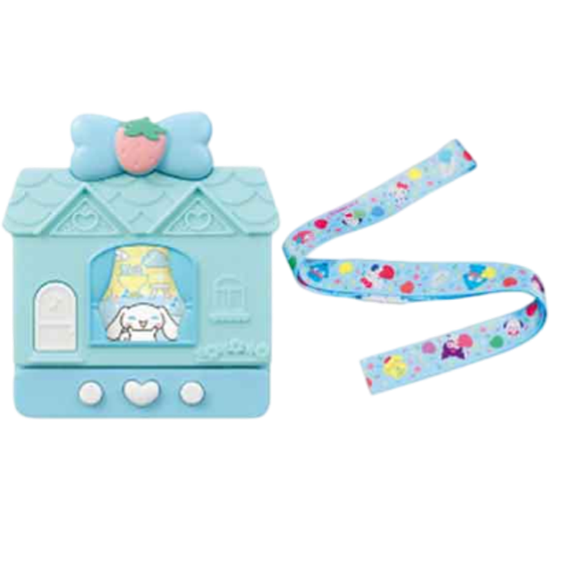 BANDAI Sanrio Cinnamoroll Kuromi Hello Kitty Electronic Pet Color Screen Game Console Birthday Gift