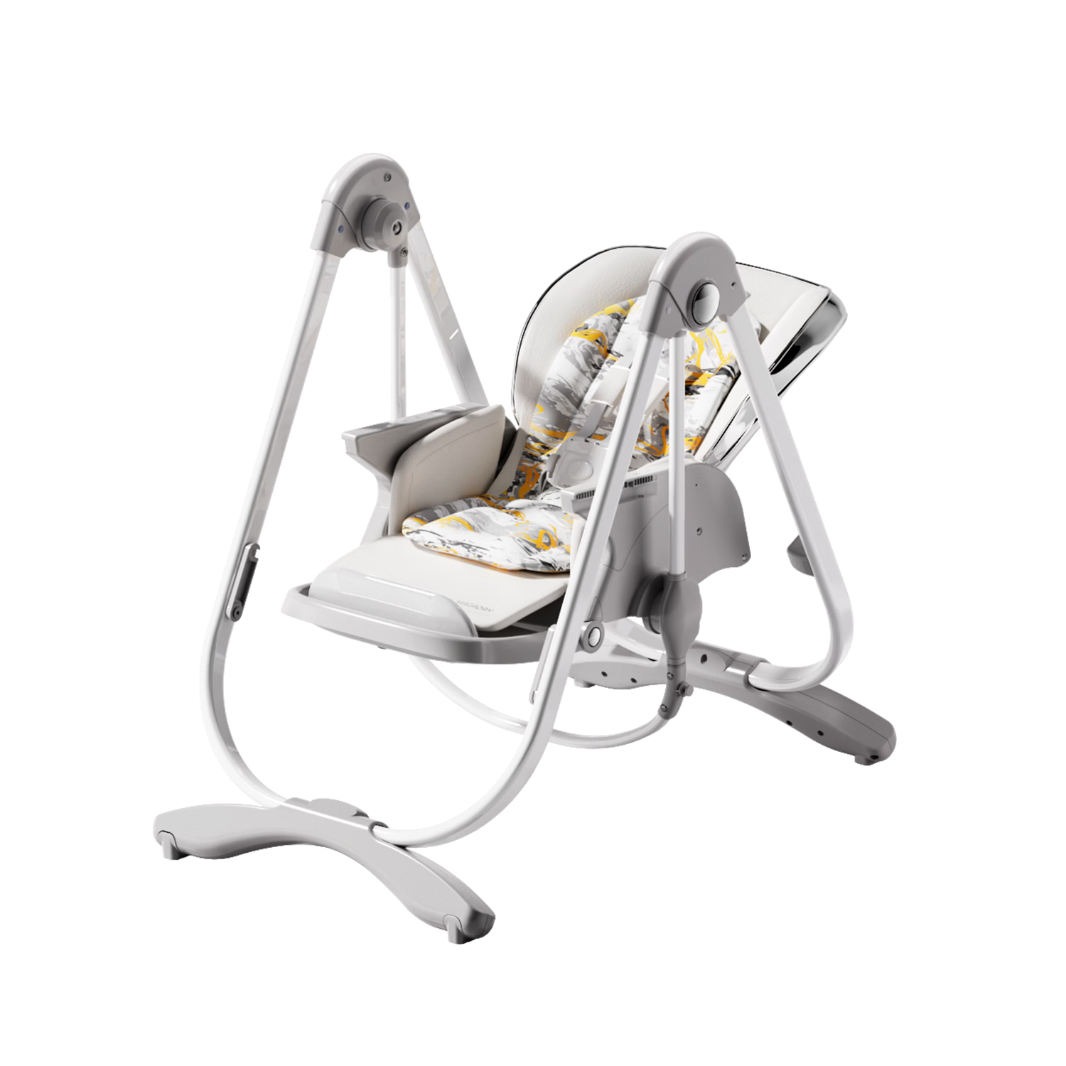 Hakada Baby High Chair and Rocker 2-in-1 Multifunctional Foldable Children's Seat Electric Hanbaiyin