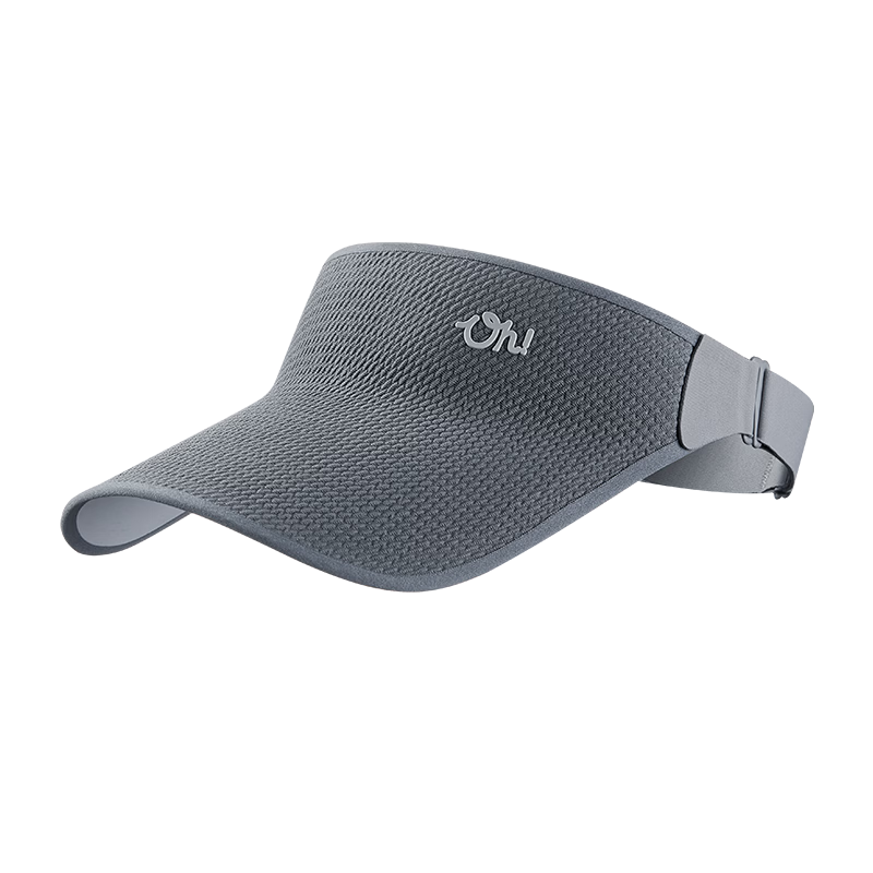 OhSunny Open-Top Sun Protection Cloud Cap New Outdoor Sports Breathable Running Sweat-Absorbing Sun Hat 7M233 Cream White
