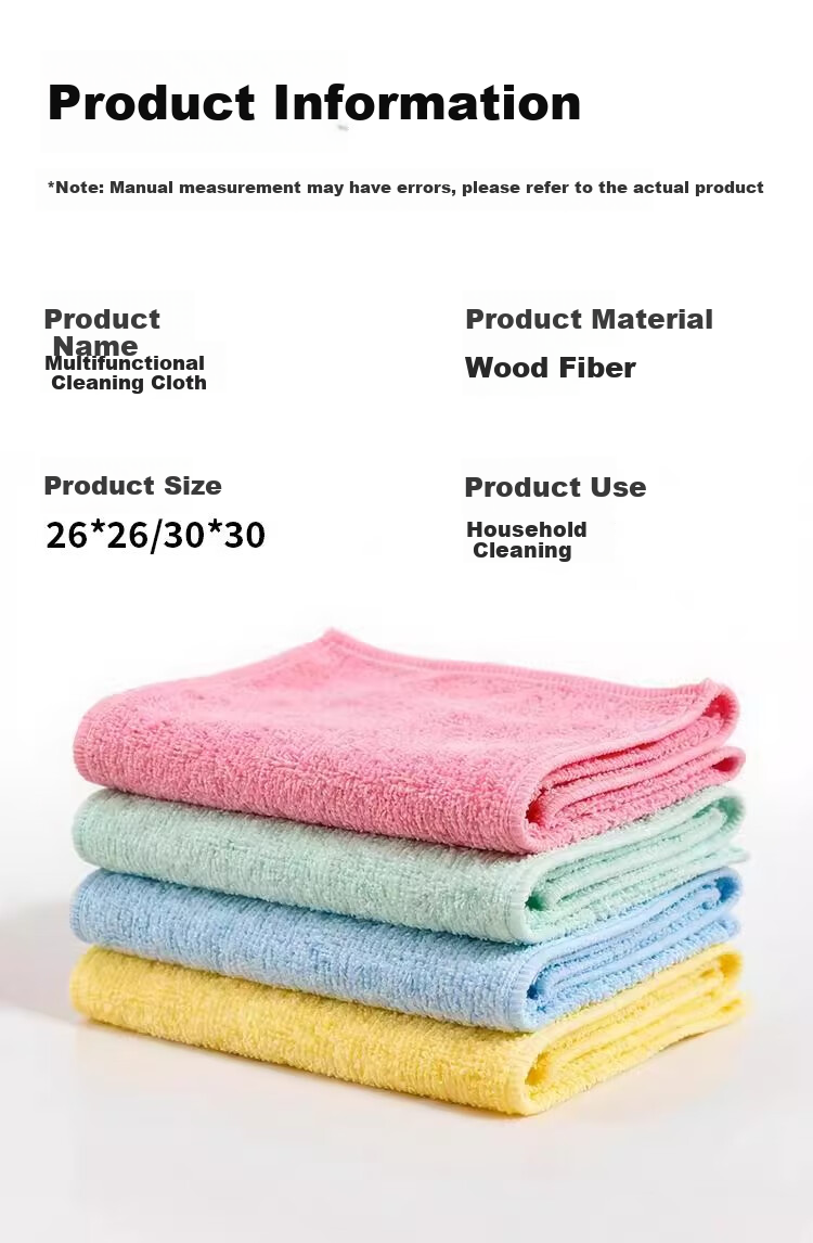 Ruilaida Kitchen Dishcloths and Cleaning Cloths, 5-Star Antibacterial, Oil-Resistant, Easy to Clean, Highly Absorbent, Thickened, Pack of 3 11