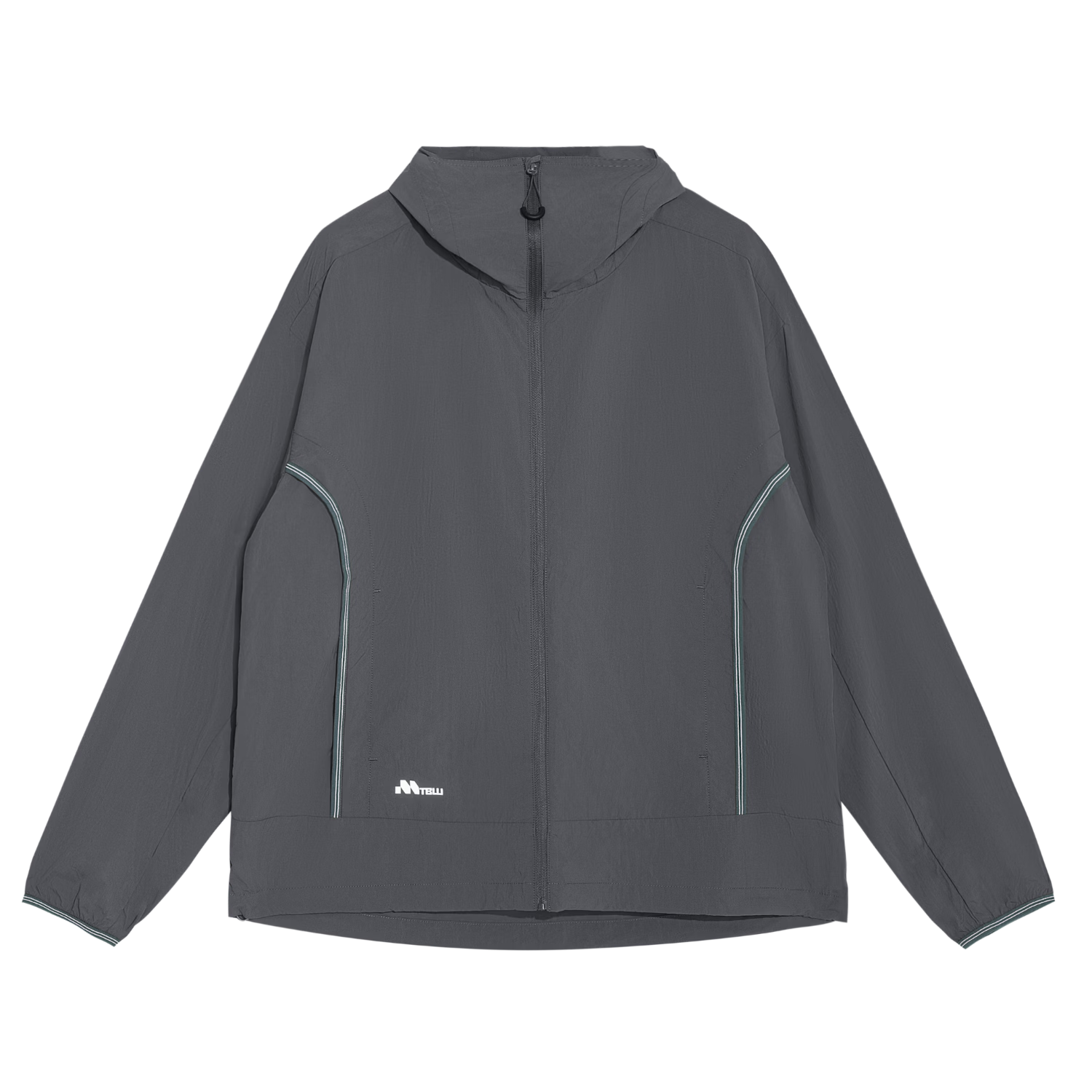 Metersbonwe Men's Sun Protection Jacket Thin Coat UV Protection Outdoor Sports Breathable Sunproof Coat Kas Rock Gray M