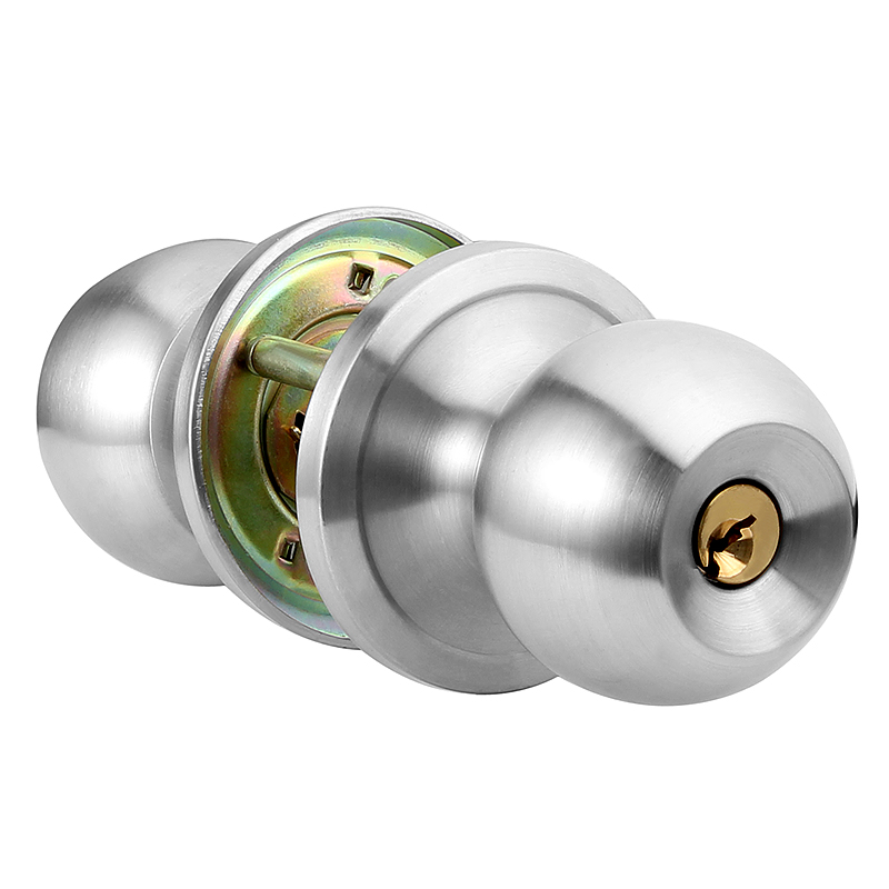 Замок BLOSSOM Spherical Lock, для внутренних дверей, из пластика, стали, алюминиевого сплава, для ванной комнаты, туалета, душевой, модель 587, трехстержневой, 3-5 см.