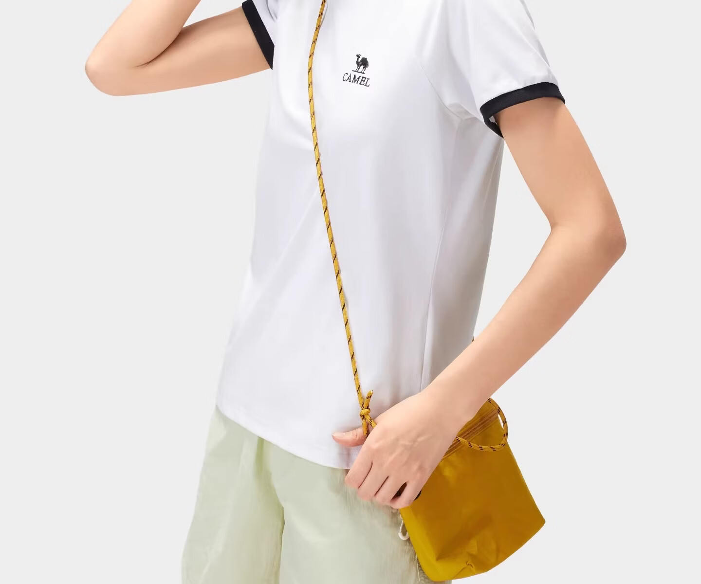 CAMEL Outdoor Quick-Dry Short Sleeve Unisex 2026 Spring Summer Breathable Sports Loose Fit Crew Neck Casual T-Shirt 9001 31