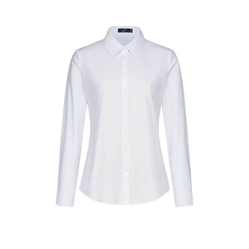 G2000 Women's Long Sleeve Shirt, All-Season Wear, Easy Care, Cotton Comfort, Mall Style