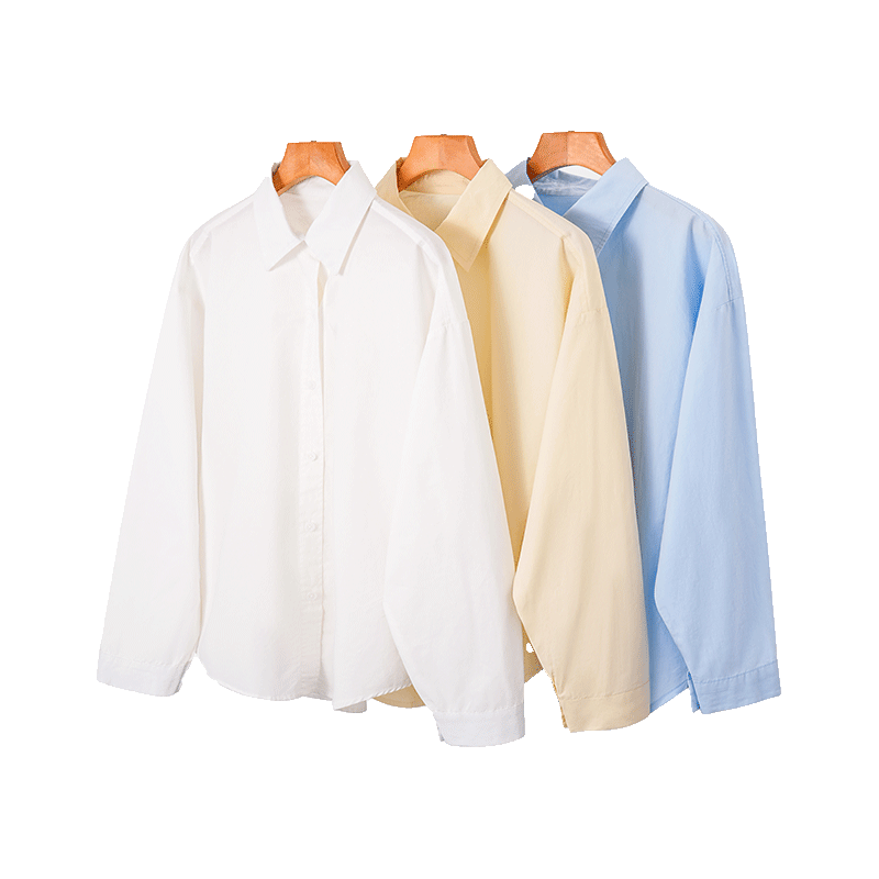 Baleno Women's Pure Cotton Long Sleeve Shirt 2026 New Loose Casual Blouse High-End Commuter Thin Jacket