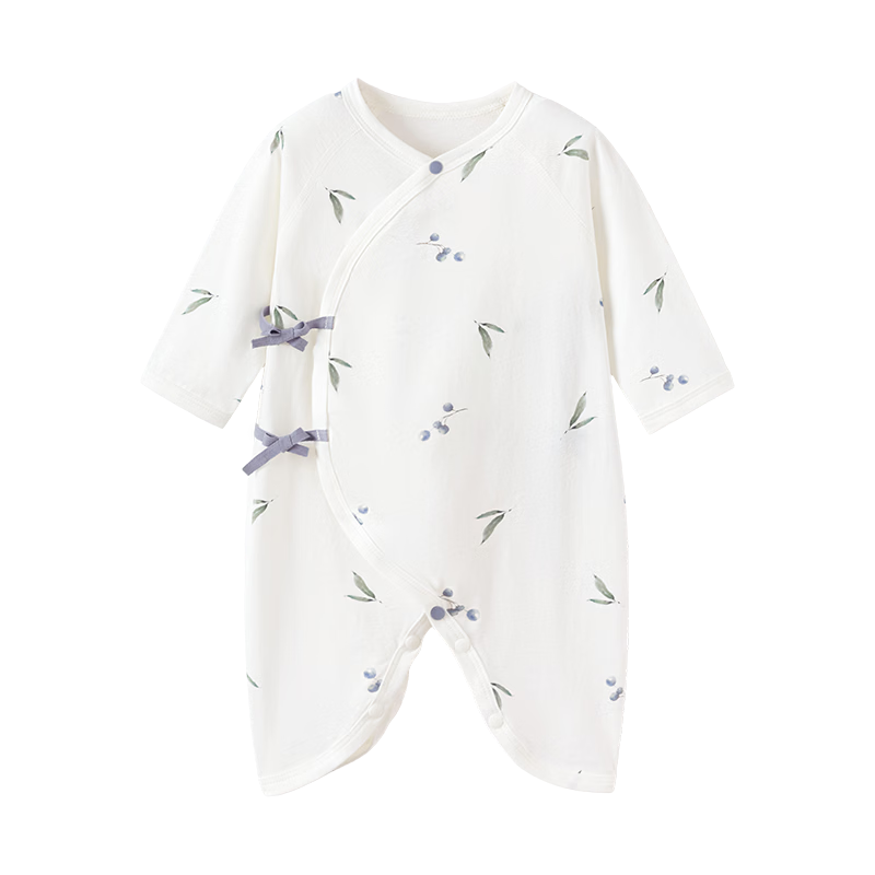 Babylove Anxinrou Newborn Butterfly Romper Spring Summer Thin Cotton Monk Suit Baby Jumpsuit Crawling Suit