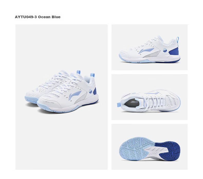 LI-NING Rocket 2.0 Badminton Shoes Unisex Professional Competition Training Sneakers Cushioned Comfortable Durable 17