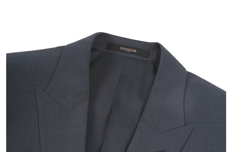 YOUNGOR Men's Spring Summer 2026 Dark Blue Suit Jacket VOTN210239FJY 170/96A 27