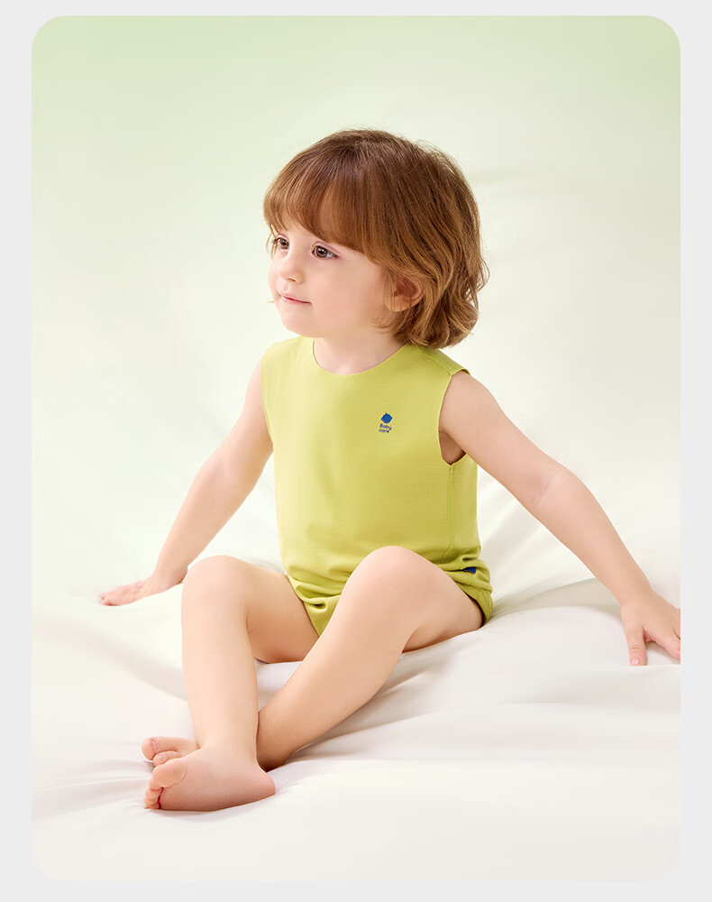 Babycare Natural Cooling Adjustable Triangle Romper Baby Bodysuit Moisture-Wicking Quick-Dry Jumpsuit Ice Grape 80 25