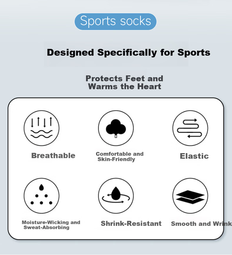 Peak Men's Badminton Socks Towel Bottom Sports Short Socks Moisture Absorption Odor Resistant Pure Cotton White 3 Pairs One Size 2