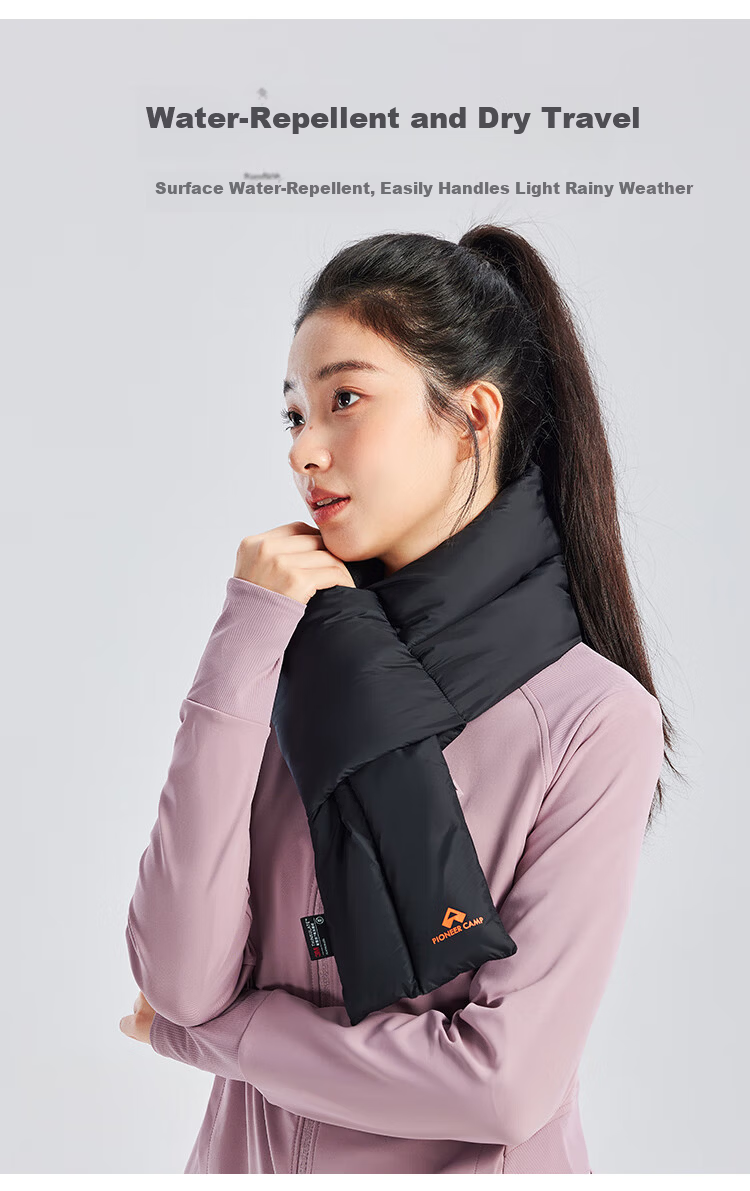 Toread 3M Thinsulate Cotton Scarf Men's Autumn Winter Outdoor Mountaineering Hiking Windproof Warm Cold-Resistant Neck Warmer Women's 5