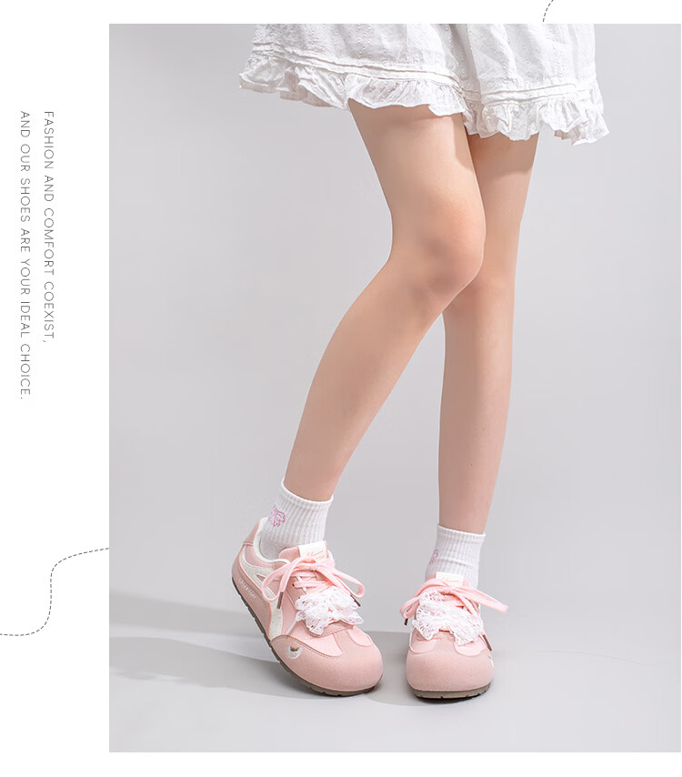 Warrior Women's Training Shoes New Season Sweet Ballet Style Casual Soft Sole Sneakers Light Green/Pink Mesh Model A Size 39 21